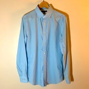 Slim Fit Non Iron Dress Shirt with Cutaway Collar